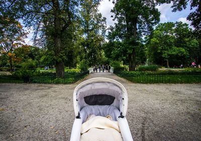 People in park