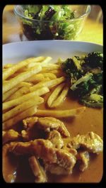Close-up of food
