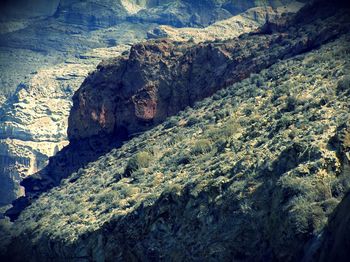 Rocks on rock formation