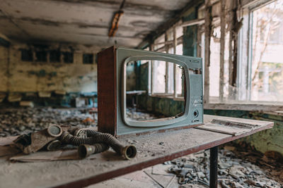 View of an abandoned room