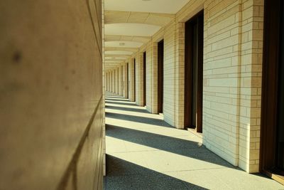 Corridor of building