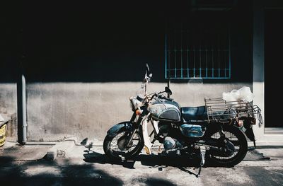 Cars parked in parking lot