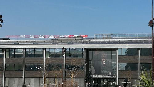 View of built structure against sky