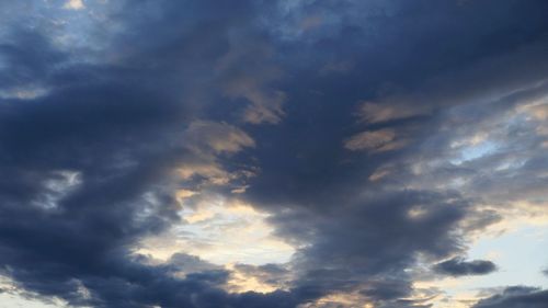 Low angle view of cloudscape