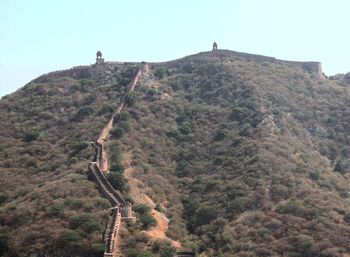 Scenic view of mountain against sky