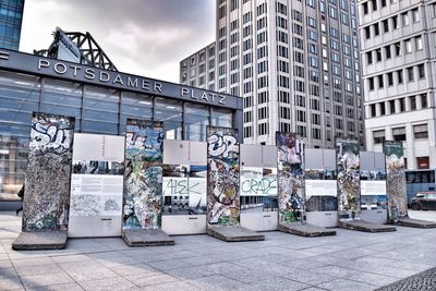 Berlin wall at postdamer platz