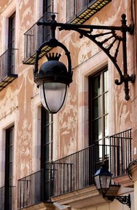 Street light in old town