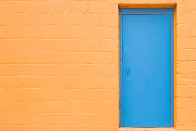 Full frame shot of yellow wall