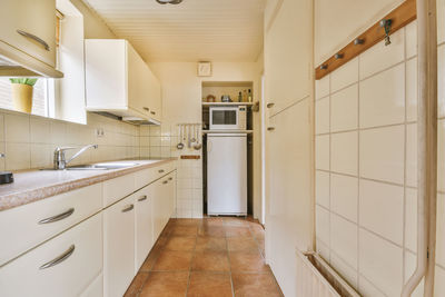 Interior of bathroom