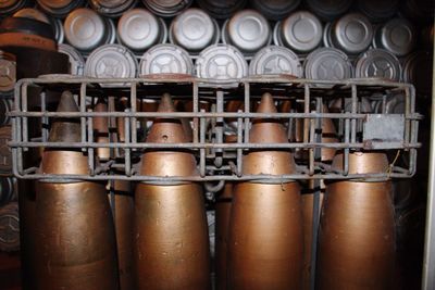 Close-up of pipes