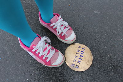 Close-up of shoes