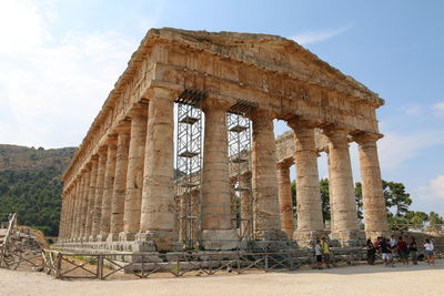 Old ruins of building