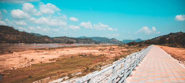 Panoramic view of landscape against sky