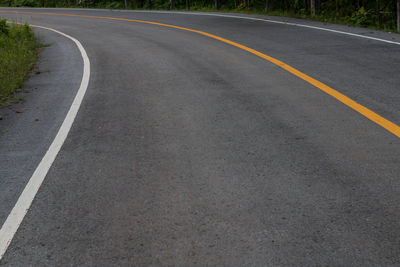 View of empty road