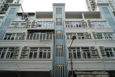 Low angle view of building against sky