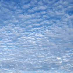 Low angle view of clouds in sky