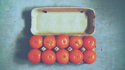 Close-up of red tomatoes