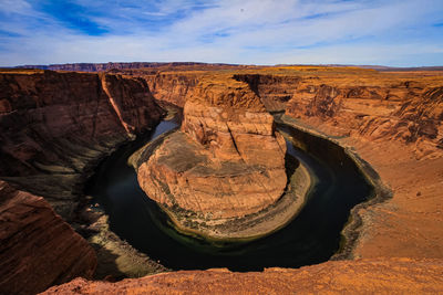 View of rock formation