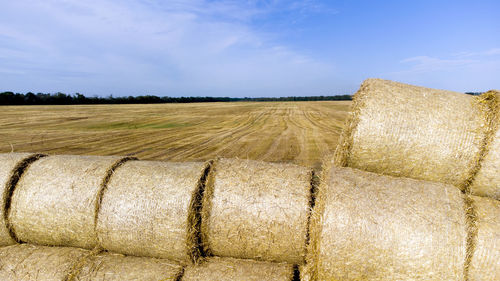 Many bales and