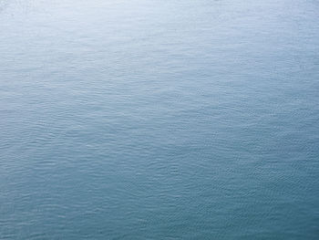 High angle view of sea