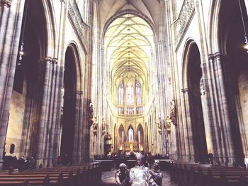 Interior of cathedral