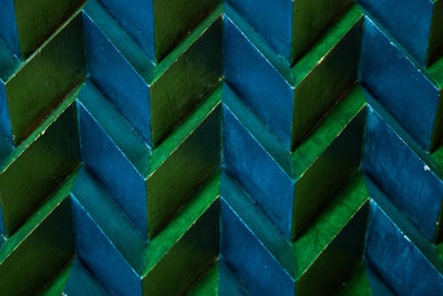 Full frame shot of green leaf