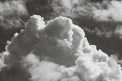 Low angle view of clouds in sky