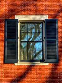 Window of building