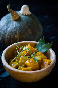 Close-up of food in bowl