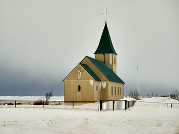 A church by the side of the road, iceland