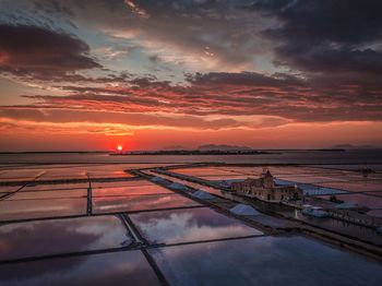 Salt pans marsala