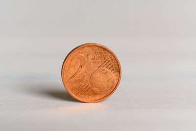 Close-up of electric lamp against white background