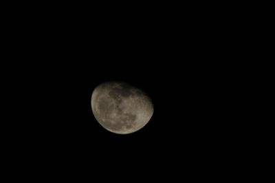 Scenic view of moon in sky