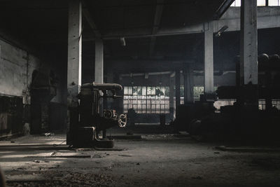 Train on railroad station platform