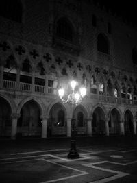 Low angle view of historic building