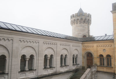 Low angle view of historical building against sky