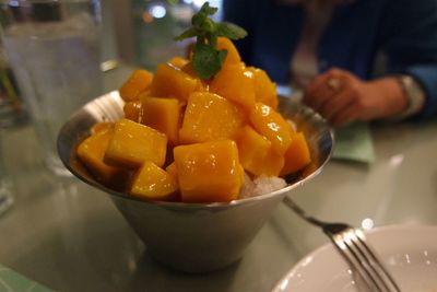 Close-up of fruits in bowl