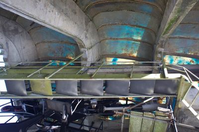 Interior of abandoned factory