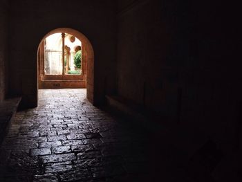 Corridor of building