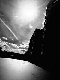 Low angle view of building against sky