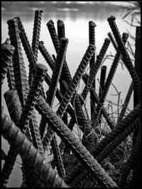 Close-up of rusty metal