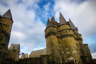 The city of vitré is located at the gates of brittany, france