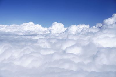 Low angle view of clouds in sky