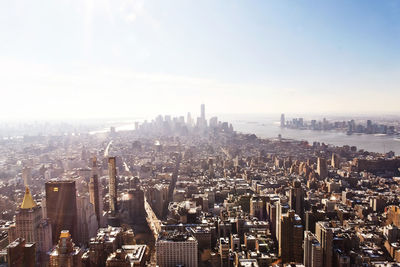 Aerial view of cityscape