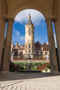 View of historical building against sky