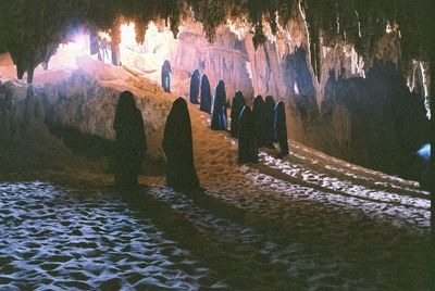 Panoramic view of cave