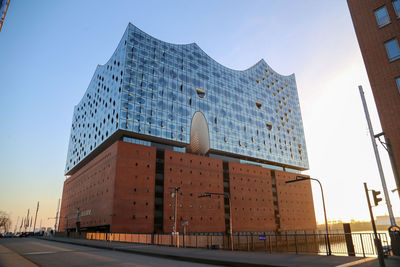 Low angle view of building against sky