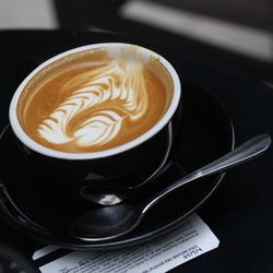 Close-up of coffee cup