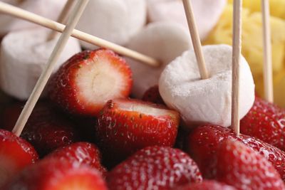 Close-up of strawberries