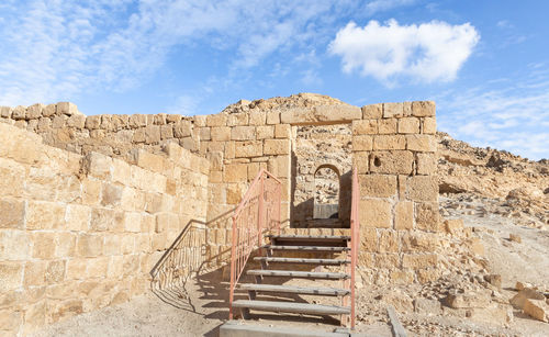 Old ruins against sky